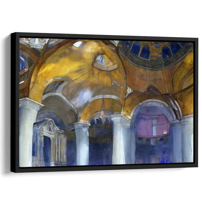 Watercolor Hagia Sophia #126