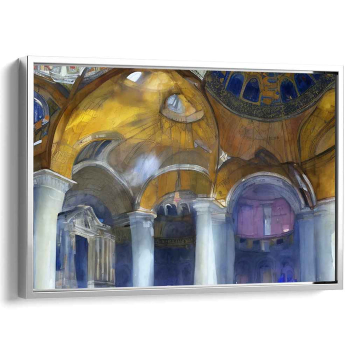 Watercolor Hagia Sophia #126