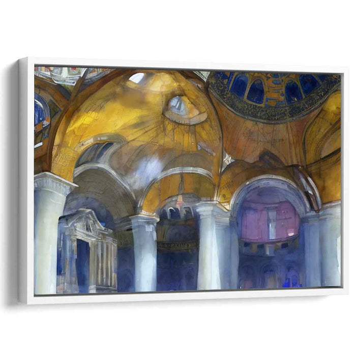 Watercolor Hagia Sophia #126