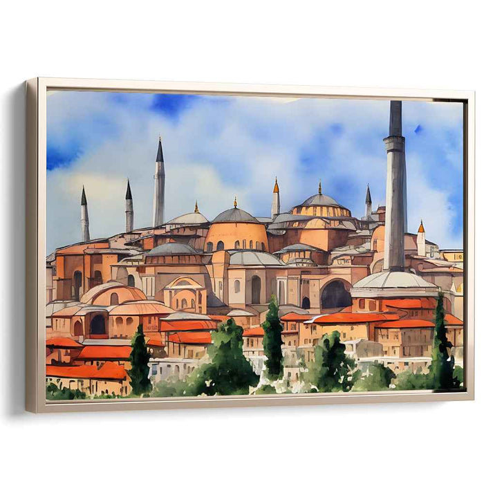 Watercolor Hagia Sophia #134