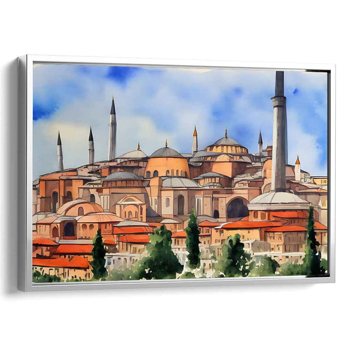 Watercolor Hagia Sophia #134