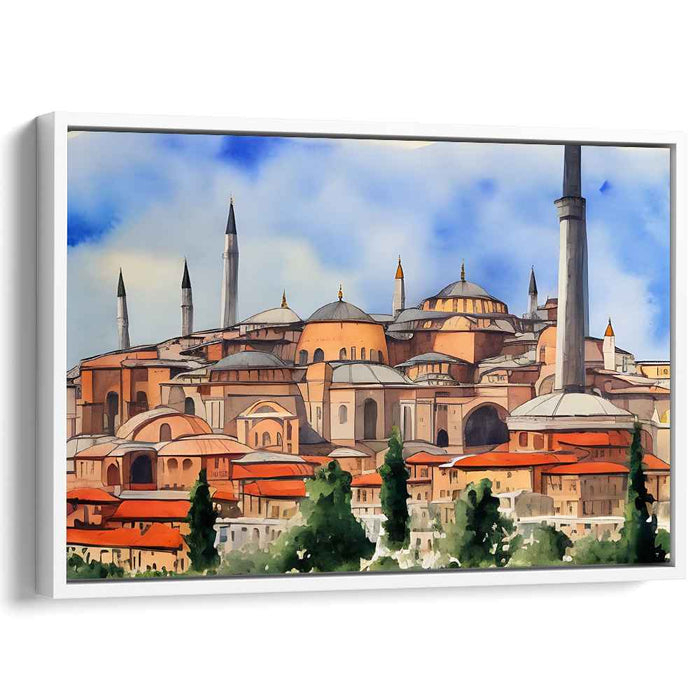 Watercolor Hagia Sophia #134