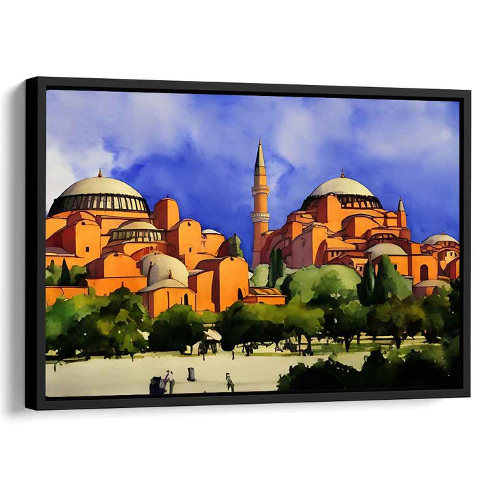 Watercolor Hagia Sophia #135