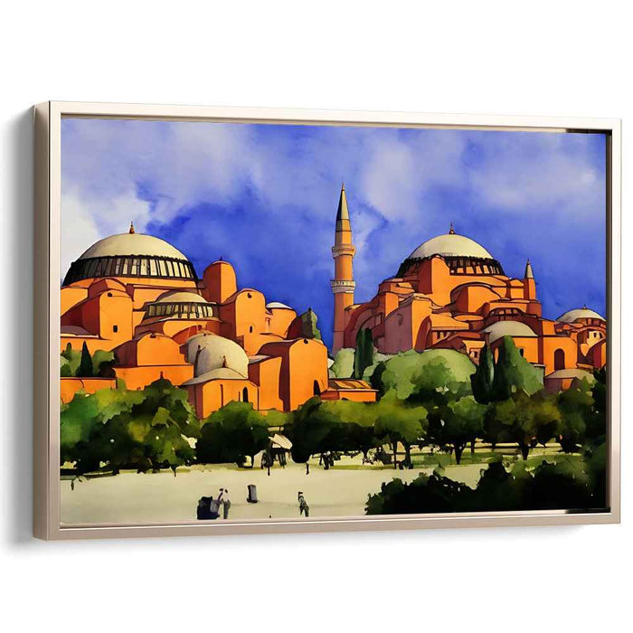 Watercolor Hagia Sophia #135