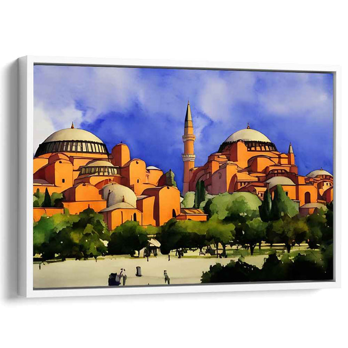 Watercolor Hagia Sophia #135