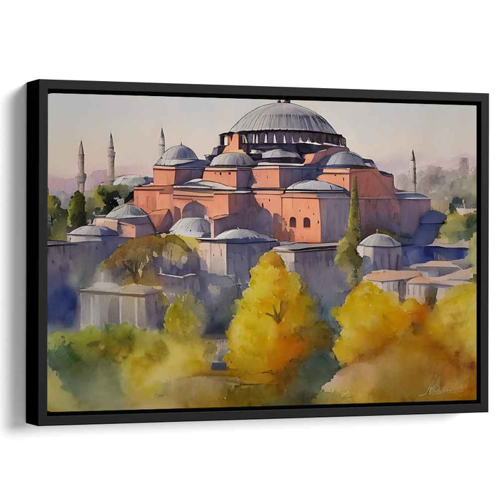 Watercolor Hagia Sophia #136