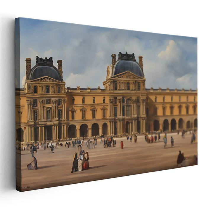 Watercolor Louvre #120