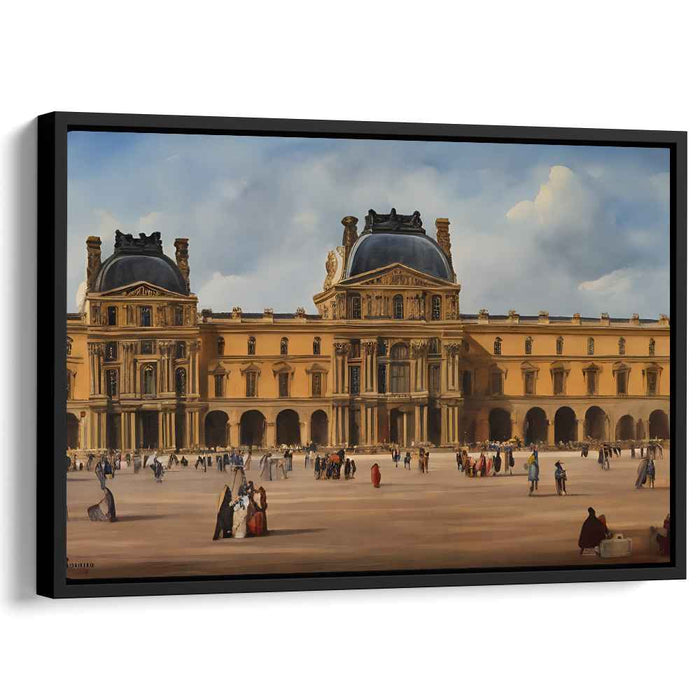 Watercolor Louvre #120