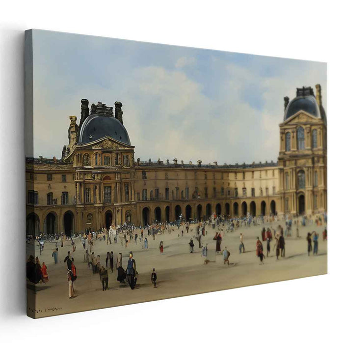 Echoes Of History Dance: The Louvre Palace Courtyard