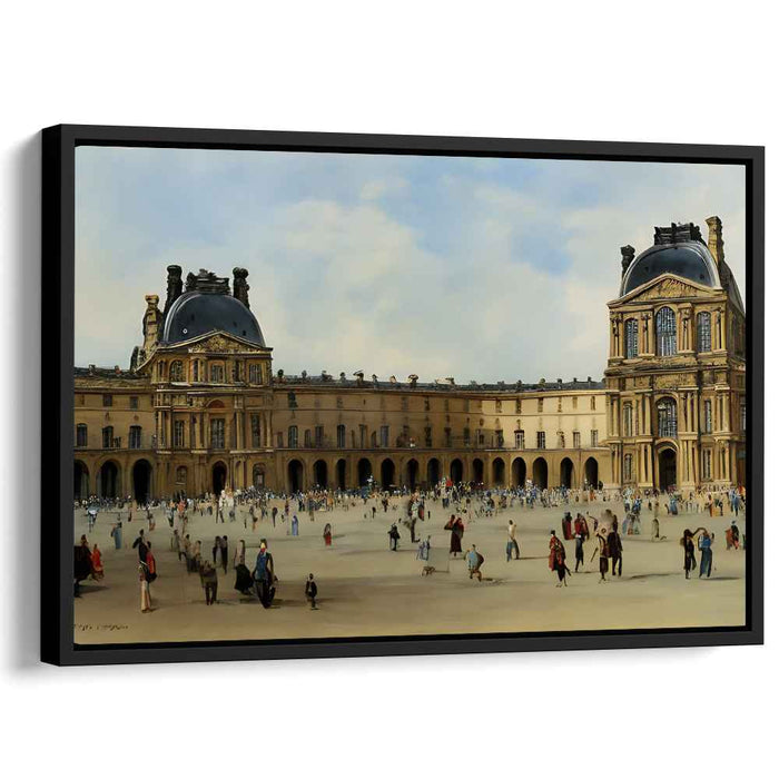 Echoes Of History Dance: The Louvre Palace Courtyard