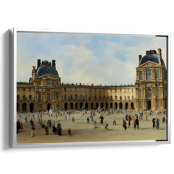 Echoes Of History Dance: The Louvre Palace Courtyard
