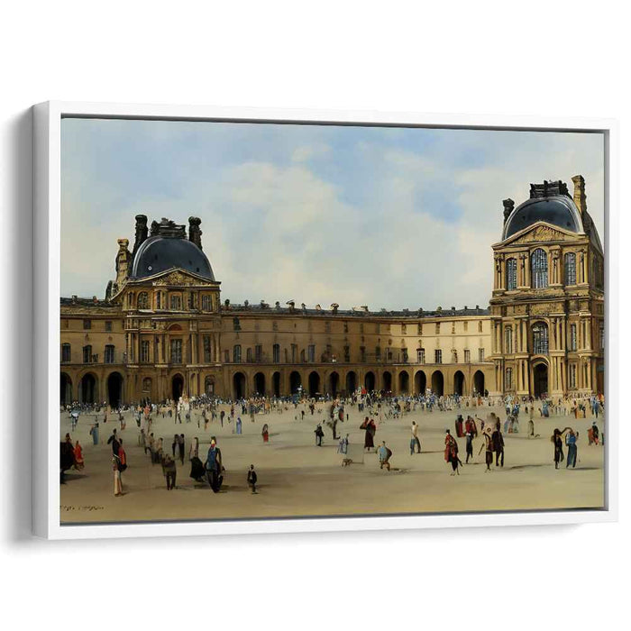 Echoes Of History Dance: The Louvre Palace Courtyard