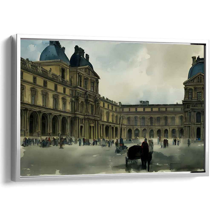 Watercolor Louvre #132