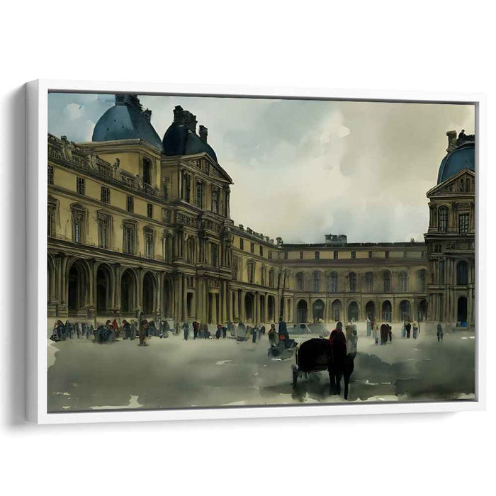 Watercolor Louvre #132