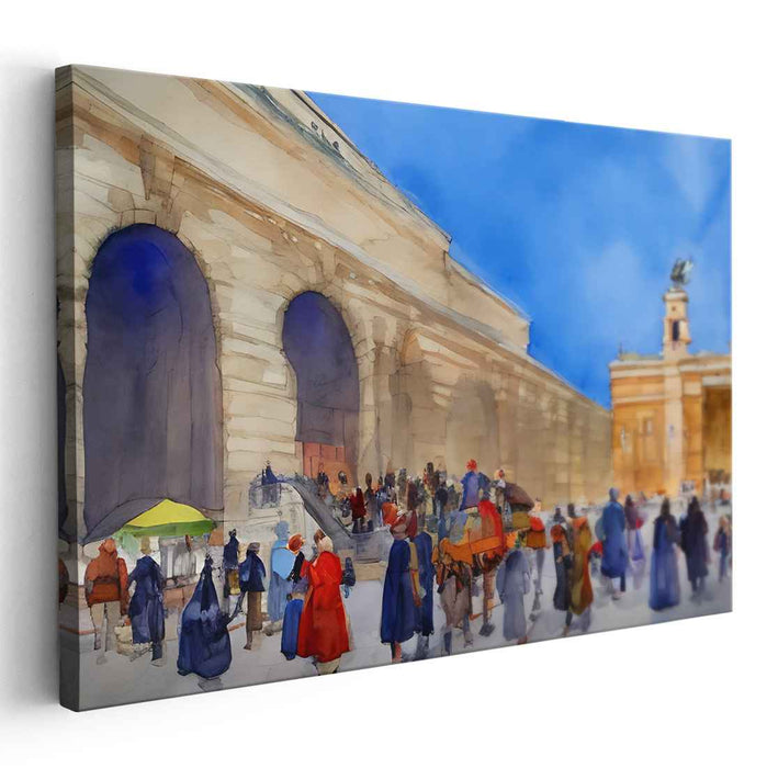 Watercolor Metropolitan Museum of Art #101