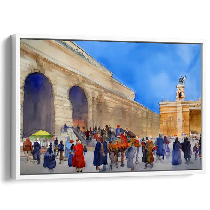 Watercolor Metropolitan Museum of Art #101