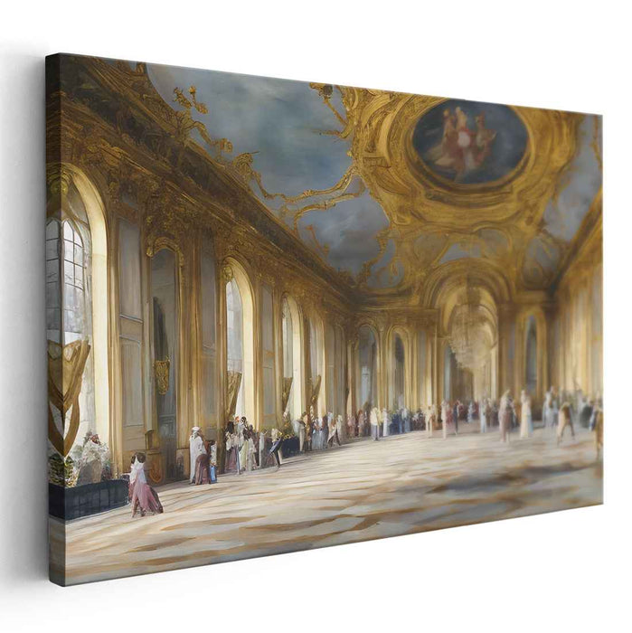 Watercolor Palace of Versailles #102