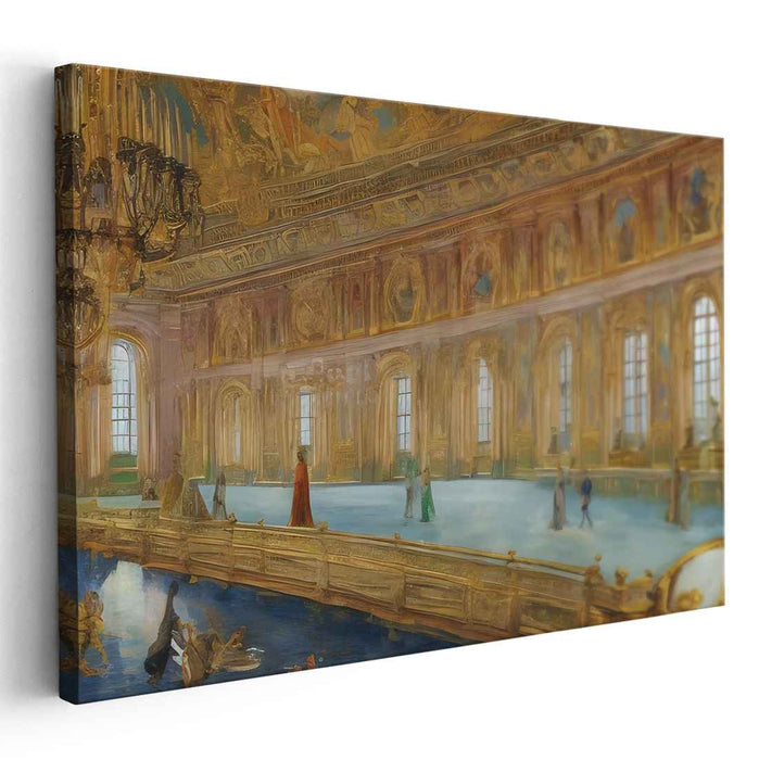 Royal Whispers Amidst Shadows: A Glimpse into Regal Grandeur