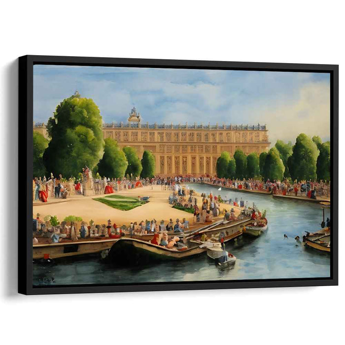 Nobility's Spring Reverie: A Day at the Palace Gardens