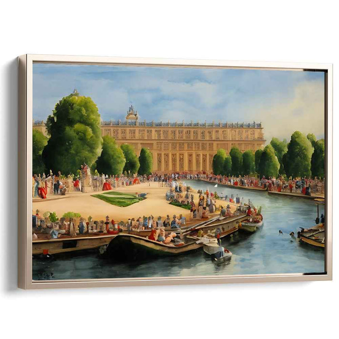 Nobility's Spring Reverie: A Day at the Palace Gardens