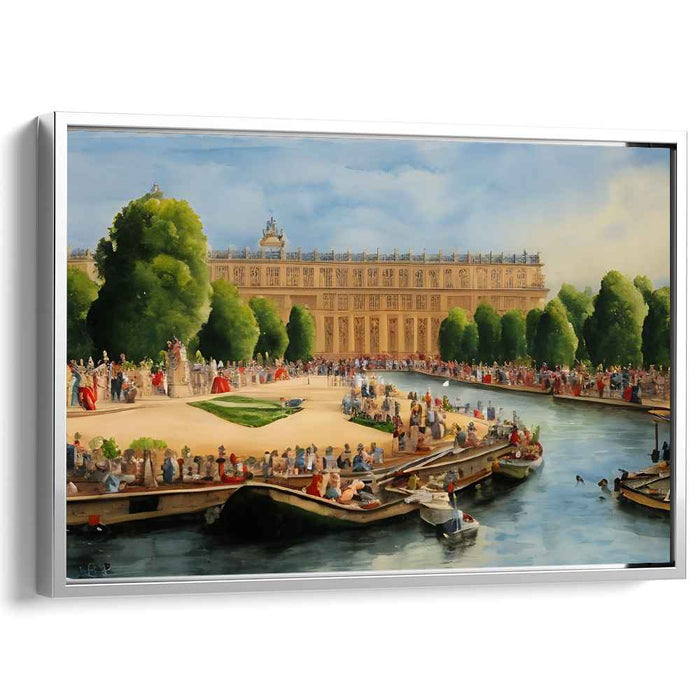 Nobility's Spring Reverie: A Day at the Palace Gardens