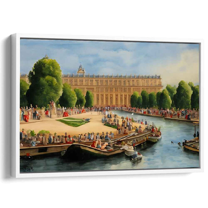 Nobility's Spring Reverie: A Day at the Palace Gardens