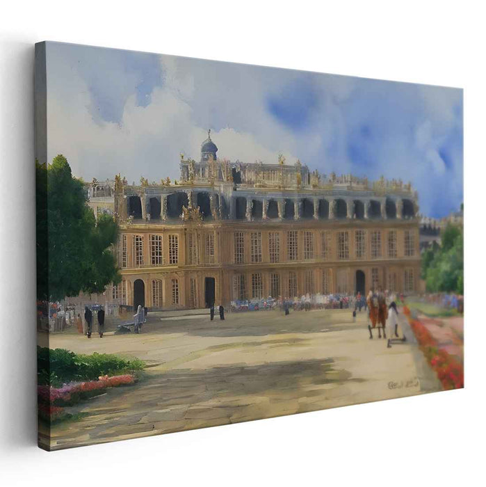 Watercolor Palace of Versailles #122