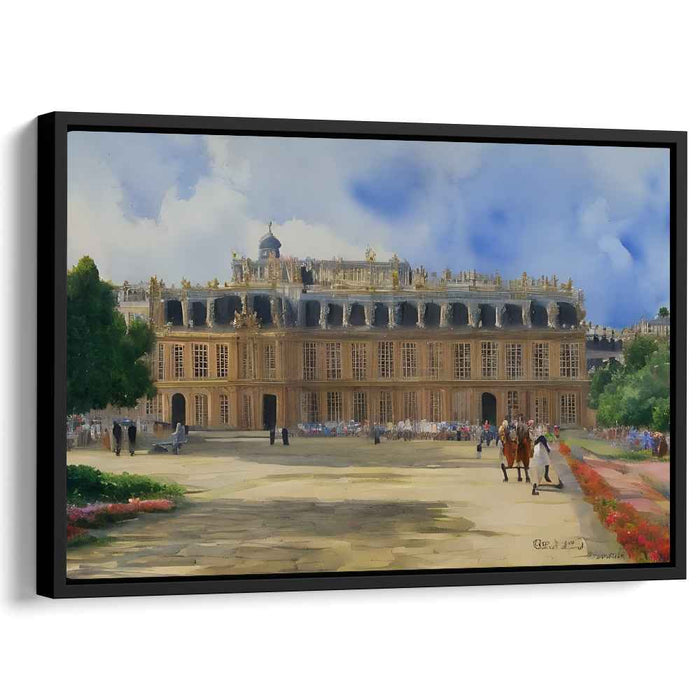 Watercolor Palace of Versailles #122