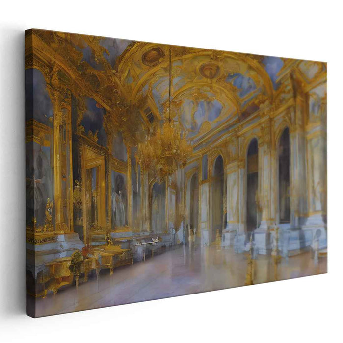 Watercolor Palace of Versailles #130