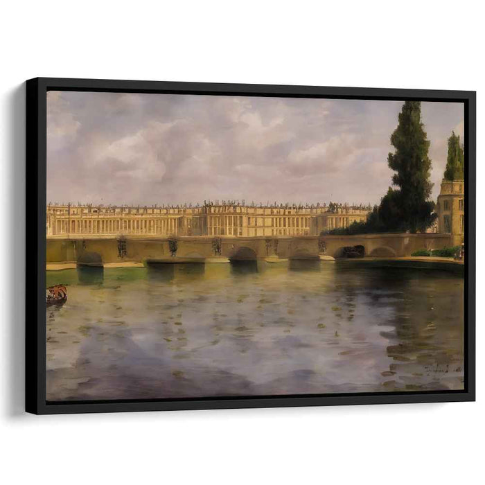 Regal Palace Impressions: The Grandeur of Versailles Canvas Art Print