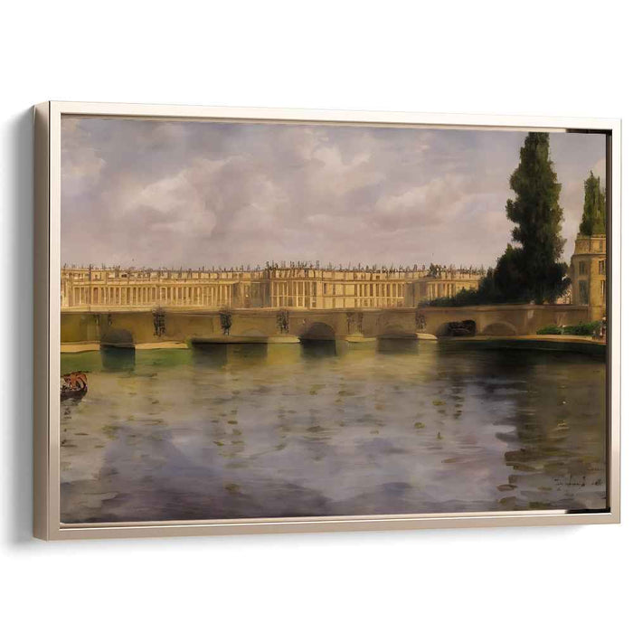 Regal Palace Impressions: The Grandeur of Versailles Canvas Art Print