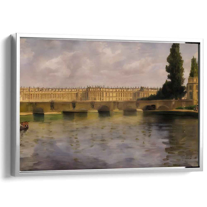 Regal Palace Impressions: The Grandeur of Versailles Canvas Art Print