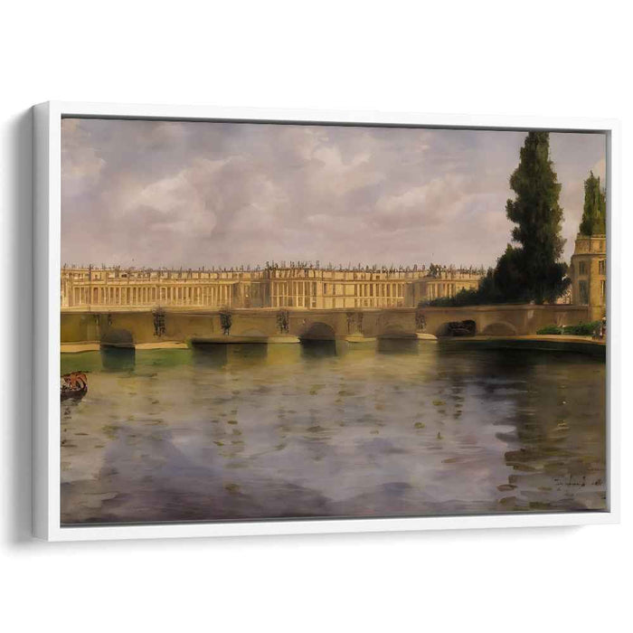 Regal Palace Impressions: The Grandeur of Versailles Canvas Art Print