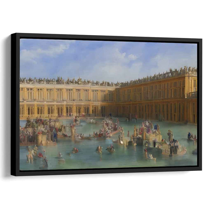 Grand Festivities at Versailles: A Lively Historical Canvas Art Print
