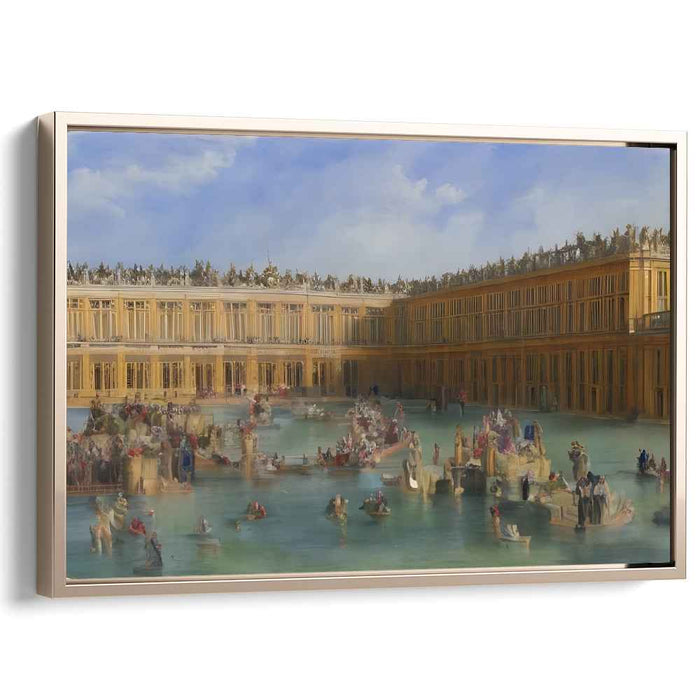 Grand Festivities at Versailles: A Lively Historical Canvas Art Print