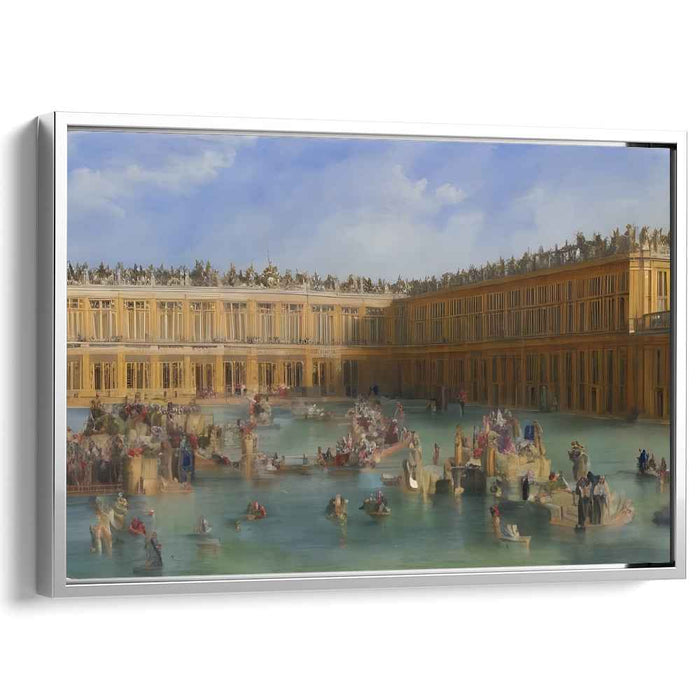 Grand Festivities at Versailles: A Lively Historical Canvas Art Print