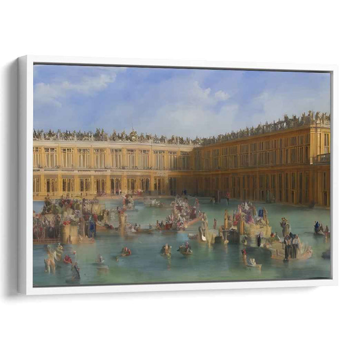 Grand Festivities at Versailles: A Lively Historical Canvas Art Print