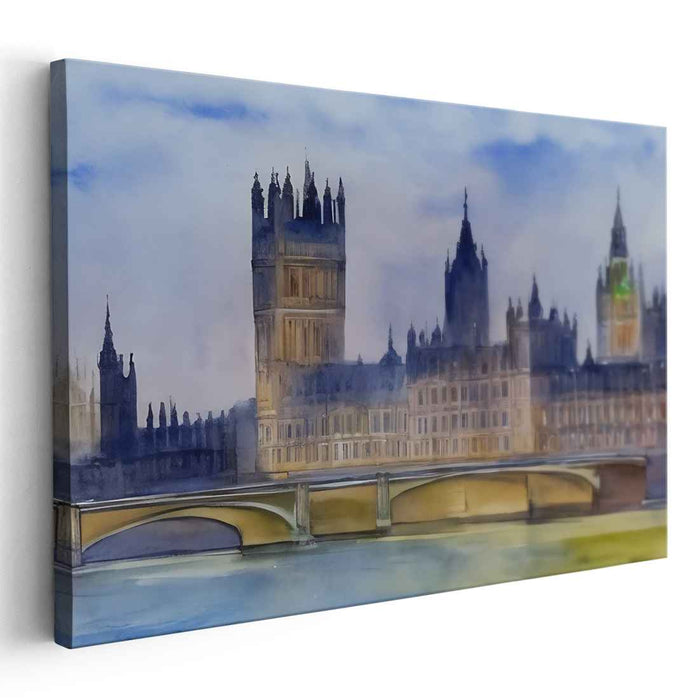 Watercolor Palace of Westminster #102