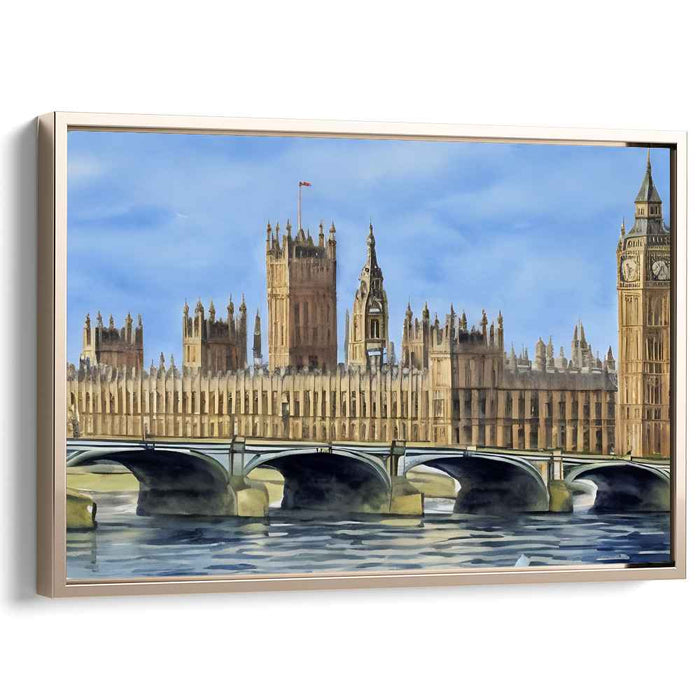 Watercolor Palace of Westminster #104