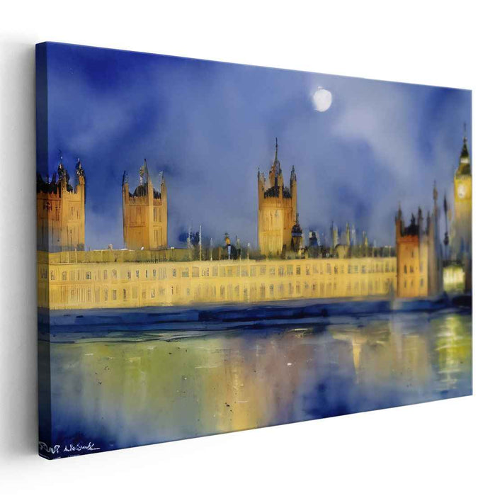 Watercolor Palace of Westminster #105