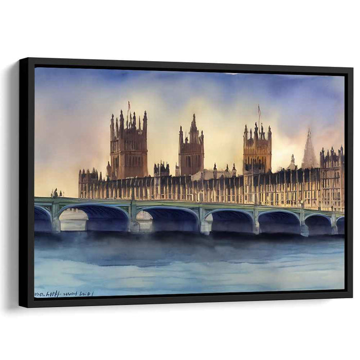 Watercolor Palace of Westminster #118