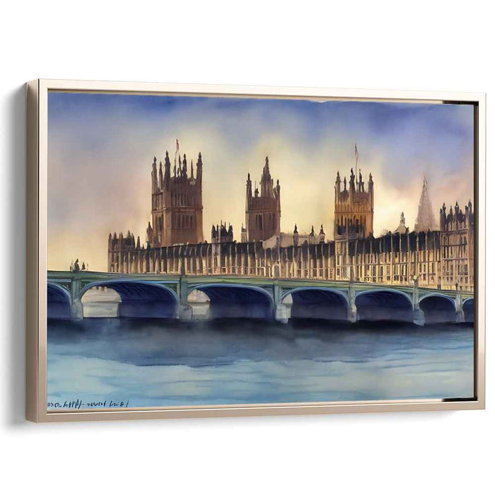 Watercolor Palace of Westminster #118