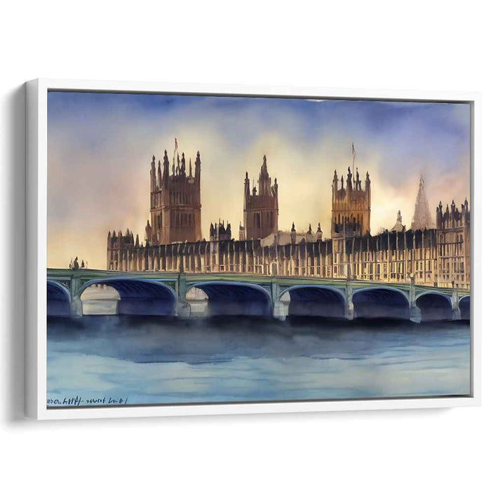 Watercolor Palace of Westminster #118