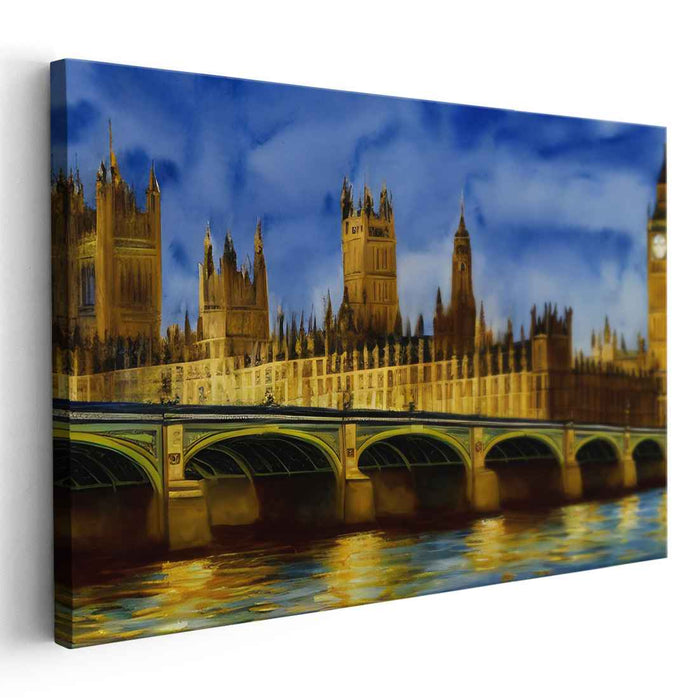 Ethereal Echoes of Nightfall: Gothic Splendor and Reflections