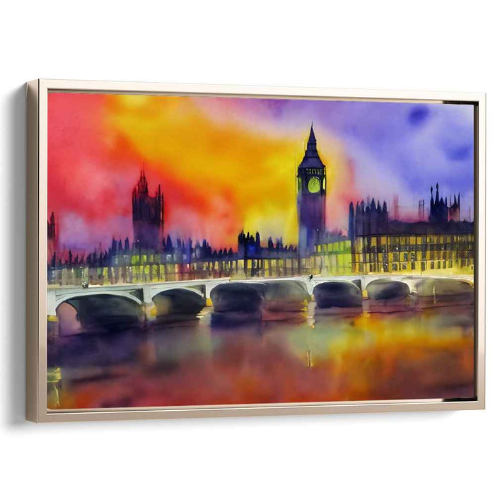 Watercolor Palace of Westminster #125