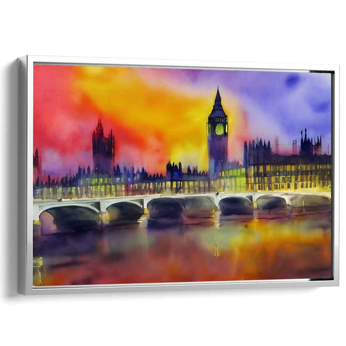 Watercolor Palace of Westminster #125