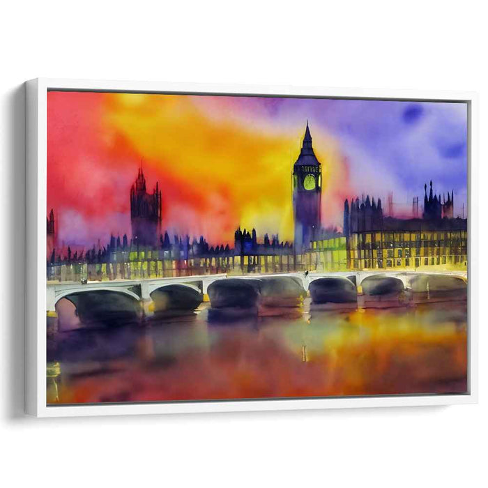 Watercolor Palace of Westminster #125