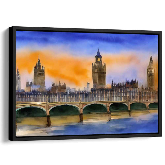 Watercolor Palace of Westminster #134