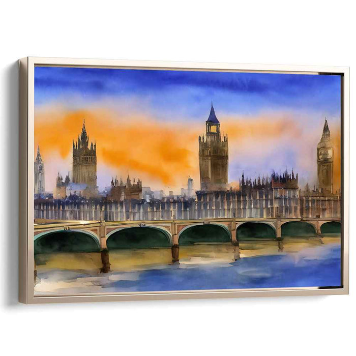 Watercolor Palace of Westminster #134