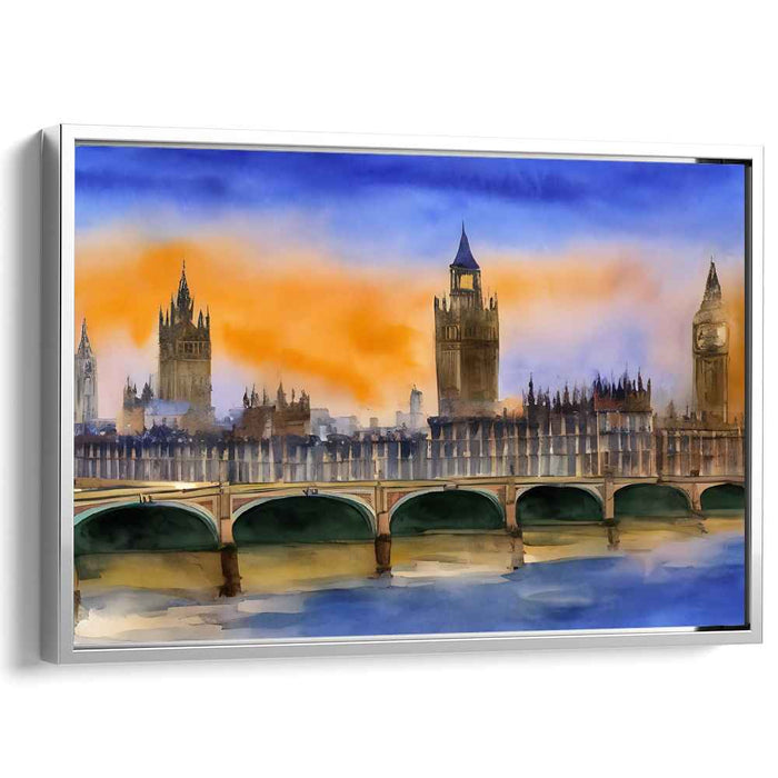 Watercolor Palace of Westminster #134